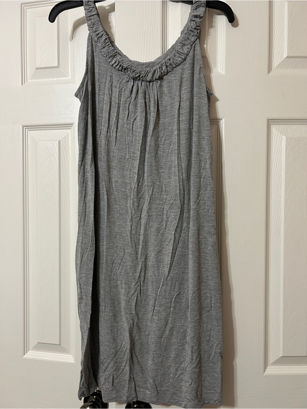 Nicole Miller New York Heather Gray Sleeveless Dress